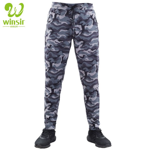 camo gym joggers