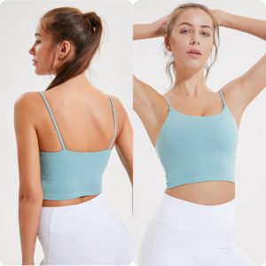 sports vest with built in bra